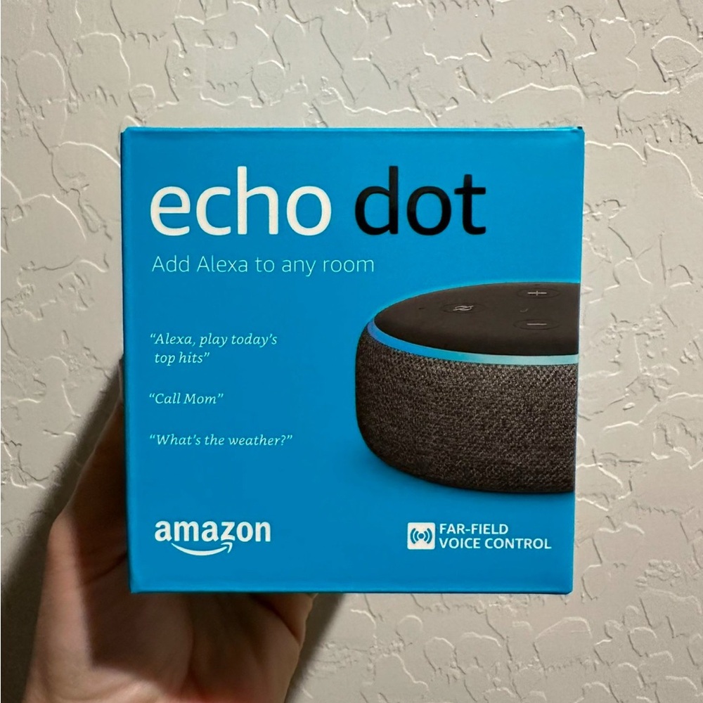 Amazon Echo Dot Smart Speaker - Charcoal